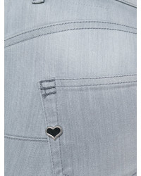 hellblaue Jeans mit Sternenmuster von Twin-Set