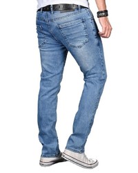 hellblaue Jeans von Alessandro Salvarini