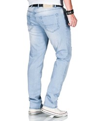 hellblaue Jeans von Alessandro Salvarini