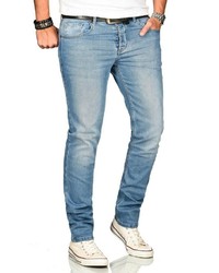 hellblaue Jeans von Alessandro Salvarini