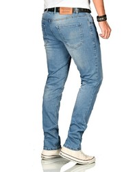 hellblaue Jeans von Alessandro Salvarini