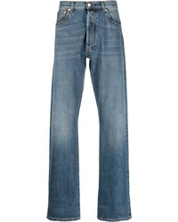 hellblaue Jeans von Alexander McQueen
