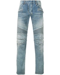 hellblaue Jeans von Balmain