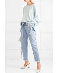 hellblaue Jeans von MARQUES ALMEIDA