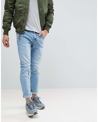 hellblaue Jeans von Bershka