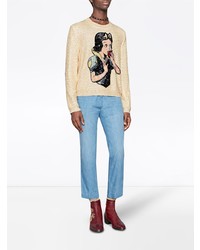 hellblaue Jeans von Gucci