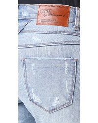 hellblaue Jeans von One Teaspoon