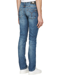 hellblaue Jeans von Versace