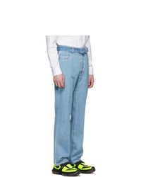 hellblaue Jeans von Prada