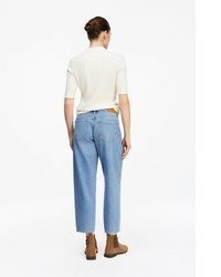 hellblaue Jeans von Comma
