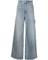 hellblaue Jeans von Courrèges