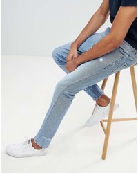 hellblaue Jeans von Asos