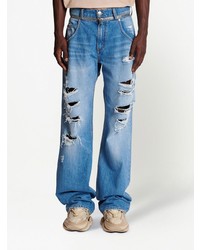 hellblaue Jeans von Balmain