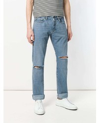 hellblaue Jeans von Saint Laurent