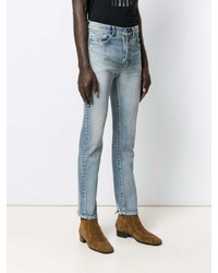 hellblaue Jeans von Saint Laurent