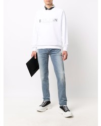 hellblaue Jeans von Balmain