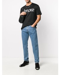 hellblaue Jeans von Versace