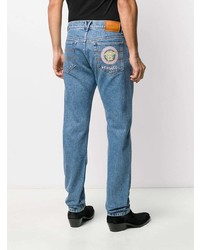 hellblaue Jeans von Versace