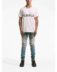 hellblaue Jeans von purple brand