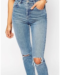 hellblaue Jeans von Asos