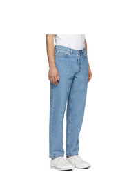 hellblaue Jeans von A.P.C.