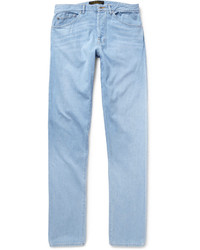 hellblaue Jeans