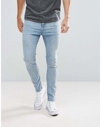 hellblaue Jeans