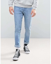 hellblaue Jeans