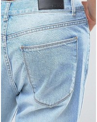 hellblaue Jeans