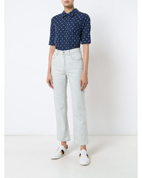 hellblaue Jeans von Derek Lam 10 Crosby