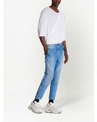 hellblaue Jeans von Balmain