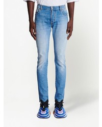 hellblaue Jeans von Balmain