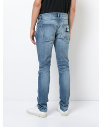 hellblaue Jeans von Saint Laurent