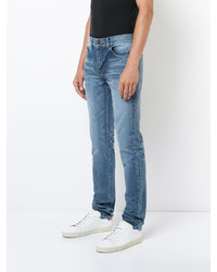 hellblaue Jeans von Saint Laurent