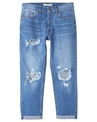 hellblaue Jeans von Mango