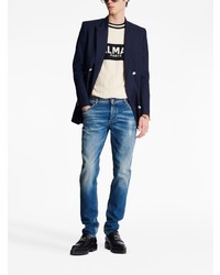 hellblaue Jeans von Balmain