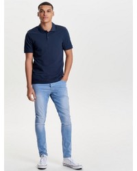 hellblaue Jeans von ONLY & SONS