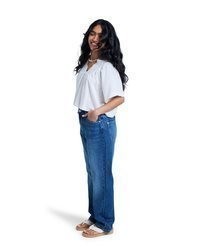 hellblaue Jeans von Roxy