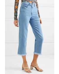 hellblaue Jeans von Nanushka