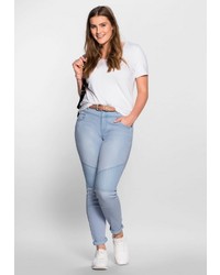 hellblaue Jeans von SHEEGO DENIM