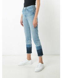 hellblaue Jeans von 3x1