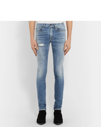 hellblaue Jeans von Saint Laurent