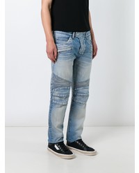 hellblaue Jeans von Balmain