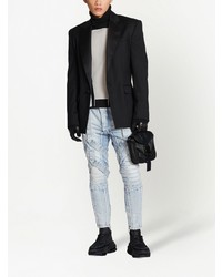 hellblaue Jeans von Balmain