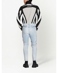 hellblaue Jeans von Balmain