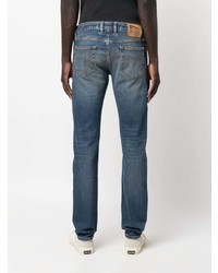 hellblaue Jeans von Moorer