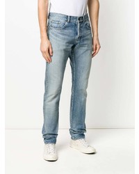 hellblaue Jeans von Saint Laurent