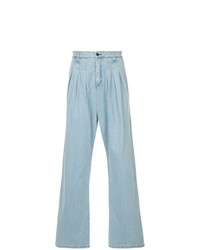 hellblaue Jeans von Strateas Carlucci