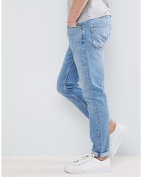 hellblaue Jeans von Weekday