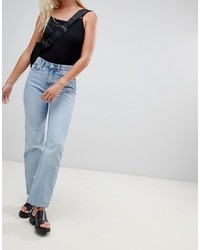 hellblaue Jeans von Weekday